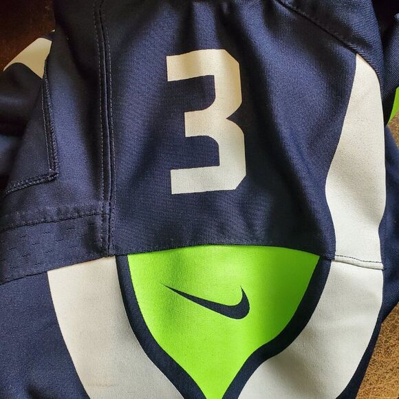 🏈 NFL Nike Seattle Seahawks #3 Wilson Jersey Women's XS/S - Picture 5 of 5